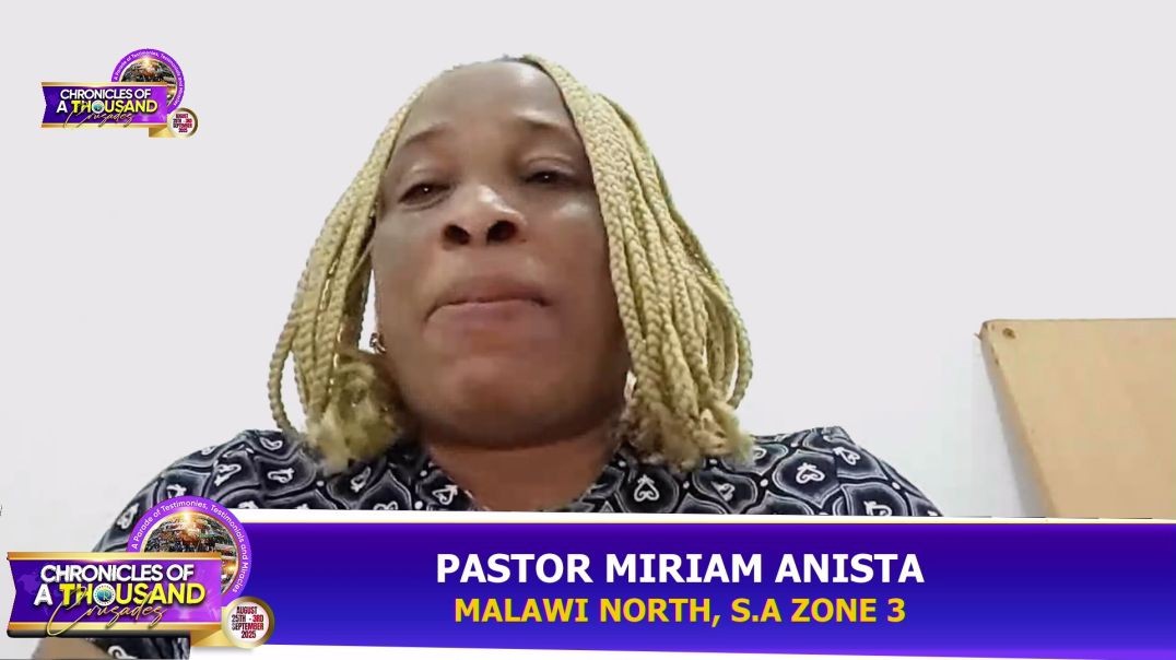 PASTOR MIRIAM ANISTA