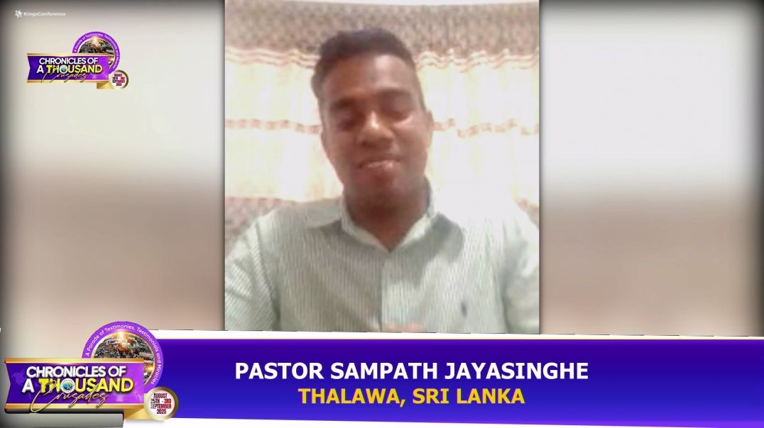PASTOR SAMPATH JAYASINGHE