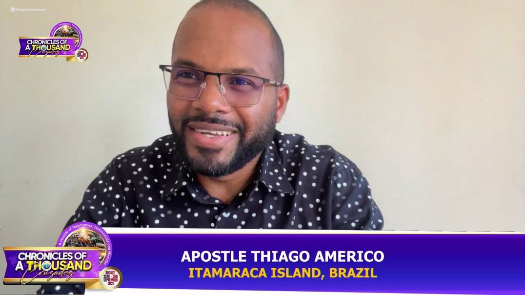 APOSTLE THIAGO AMERICO